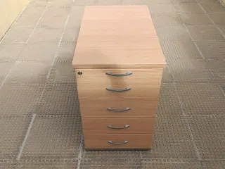MUEBLE PROLONGADOR MESA OFICINA CON CAJONERAS 