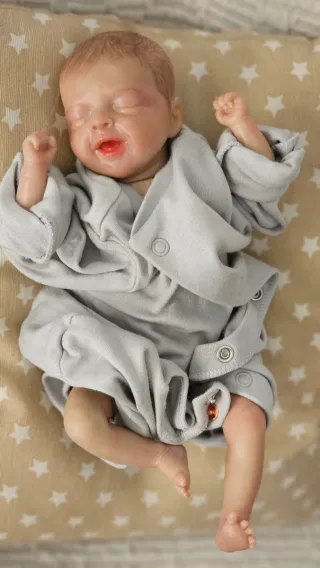 Muñeca Reborn Bebé 11 pulgadas,kit salia