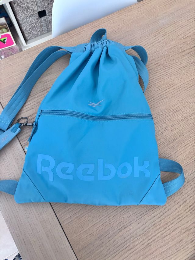 Mochila deportiva Reebok turquesa