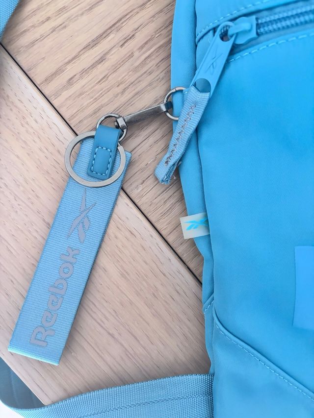 Mochila deportiva Reebok turquesa