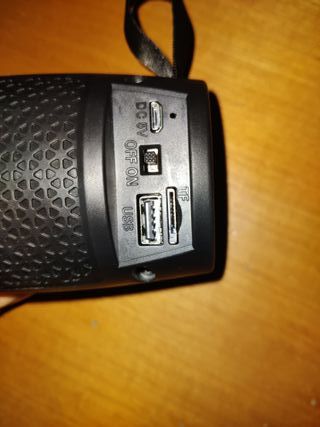 Altavoz Bluetooth Negro