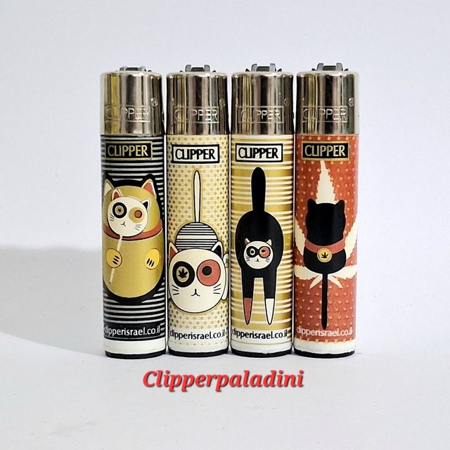 Accendini Clipper Gatti Israel 