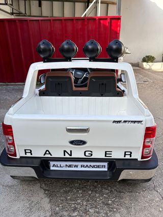 Coche Eléctrico Infantil Ford Ranger Blanco