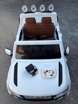 Coche Eléctrico Infantil Ford Ranger Blanco