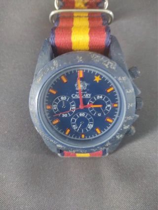 Reloj Calgary Cronógrafo Azul Multiclor