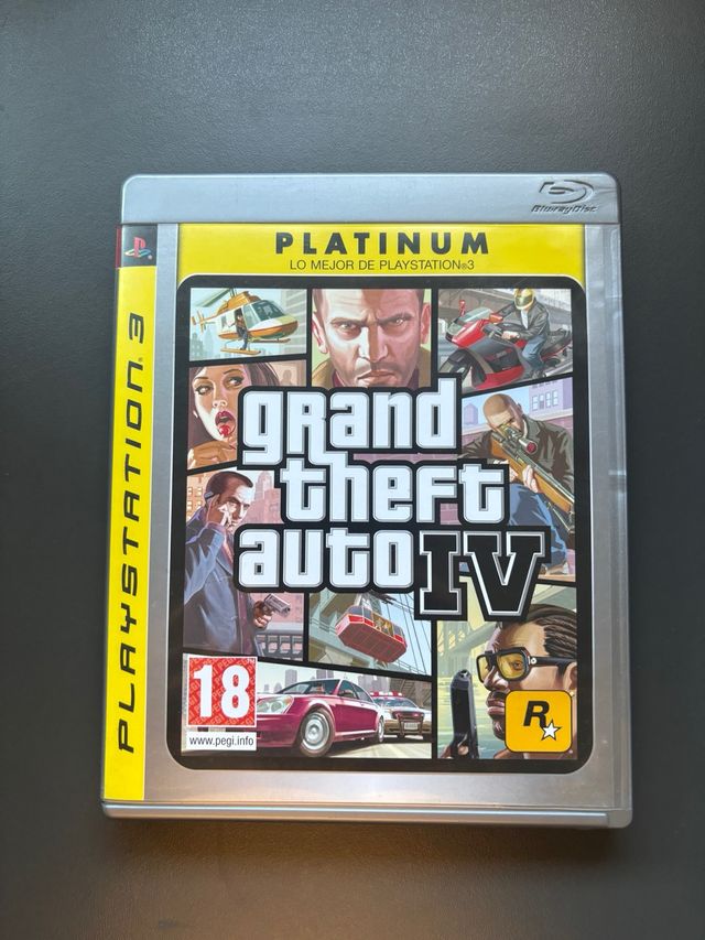 Grand Theft Auto IV PS3 Platino