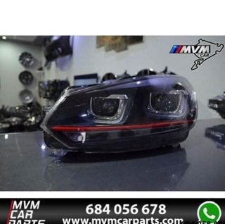 Faros delanteros Led Volkswagen Golf VI 6 Red edit