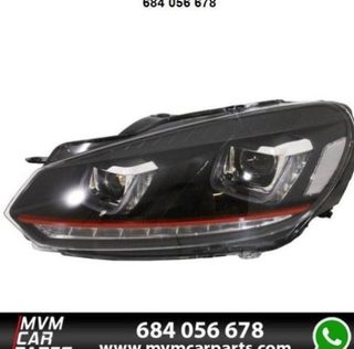 Faros delanteros Led Volkswagen Golf VI 6 Red edit