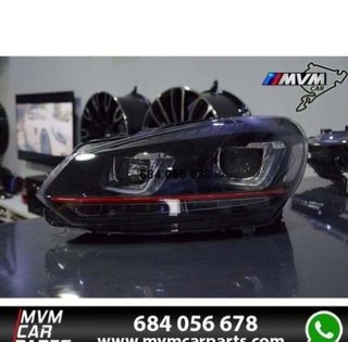 Faros delanteros Led Volkswagen Golf VI 6 Red edit