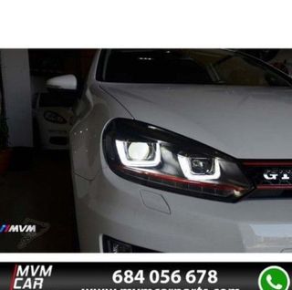 Faros delanteros Led Volkswagen Golf VI 6 Red edit