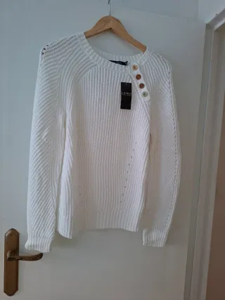 Jersey Lauren Ralph Lauren Blanco