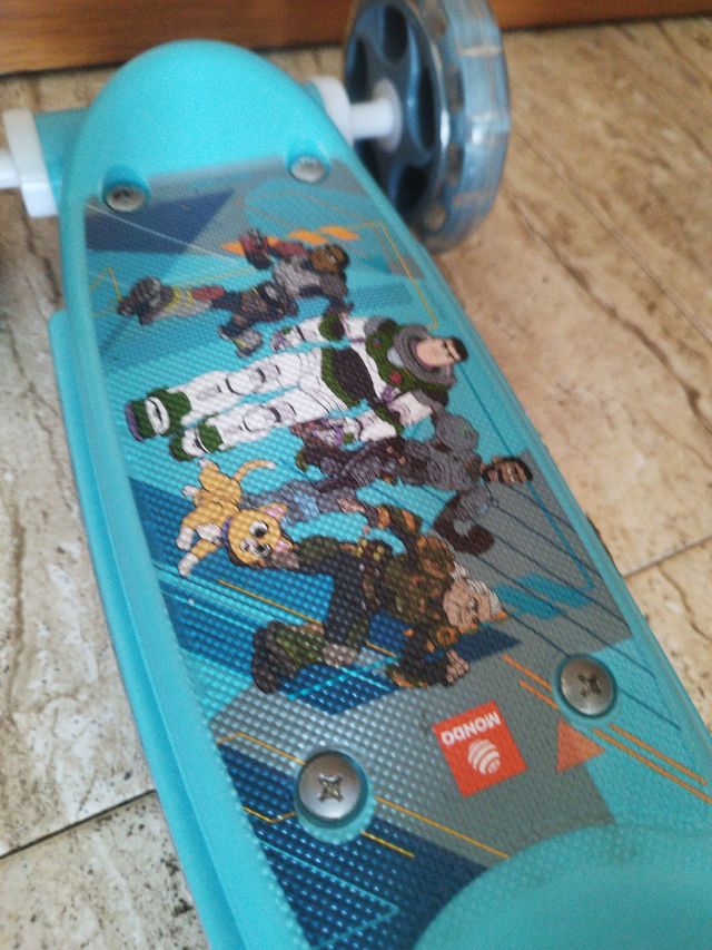 Patinete infantil 3 ruedas azul