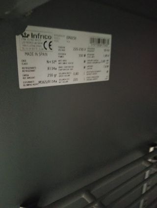 Expositor Refrigerado Puertas Cristal