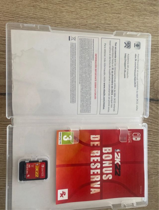 Juego Nintendo Switch NBA 2K22