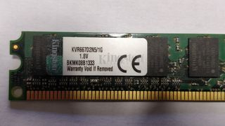 Memoria RAM Kingston 1GB DDR2