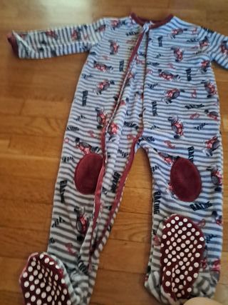 Pijama entero infantil con estampado