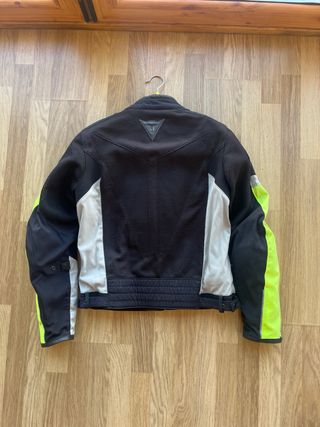 Chaqueta Moto Dainese Negra y Flúor