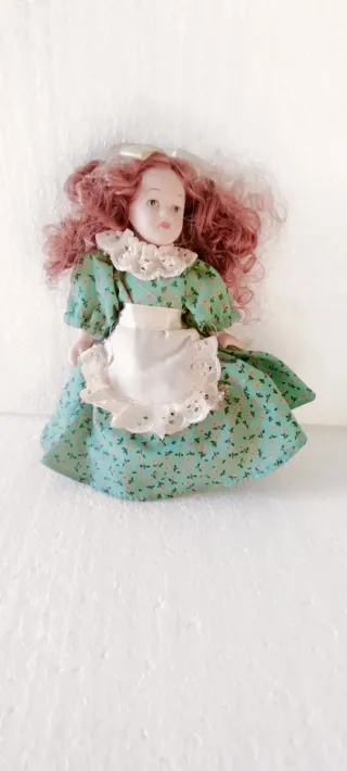 Bambola ceramica vintage