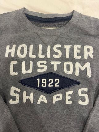 Sudadera Hollister Gris