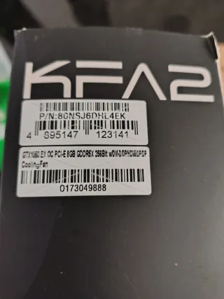 Nvidia GeForce GTX 1080 KFA2 EXOC 8GB