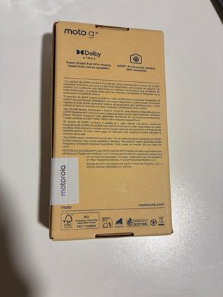 Motorola G15. con il suo sigillo. 