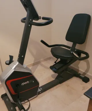 Cambio Bicicleta Estática Sportplus por armario