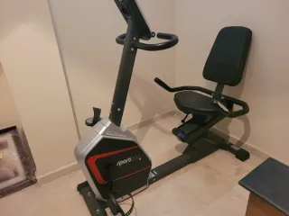 Cambio Bicicleta Estática Sportplus por armario