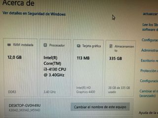 Ordenador de sobremesa más regalo pantalla