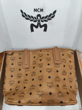 MCM Liz Visetos Bolso Marrón