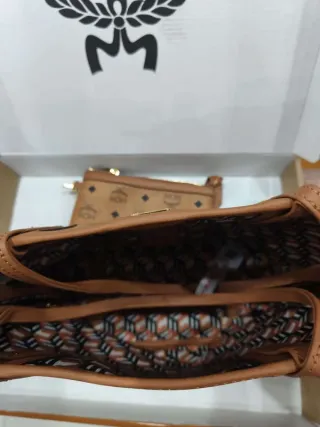 MCM Liz Visetos Bolso Marrón