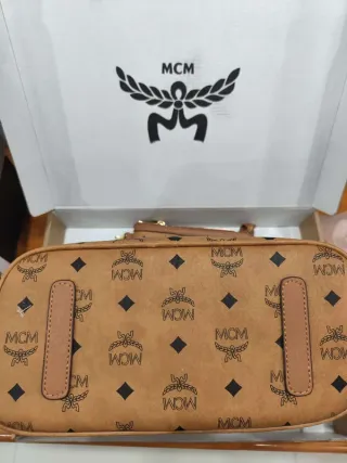 MCM Liz Visetos Bolso Marrón