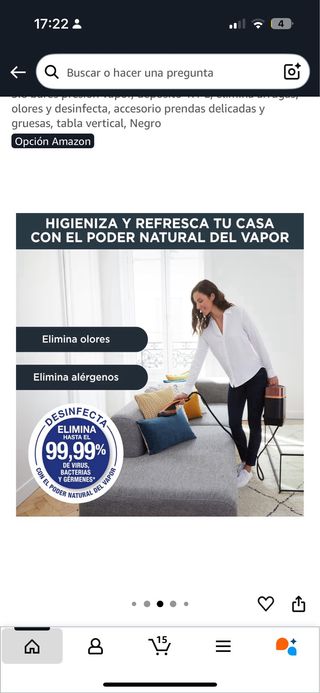 Rowenta Ixeo+ Plancha de Vapor Todo en Uno