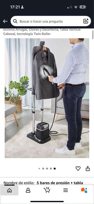 Rowenta Ixeo+ Plancha de Vapor Todo en Uno