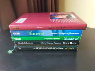 Lote libros Alberto Vázquez-Figueroa.
Aventura.