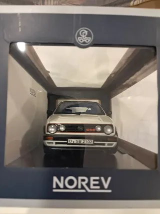 VW Golf MK2 GTI G60 Norev 1/18 Blanco