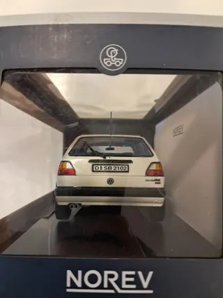 VW Golf MK2 GTI G60 Norev 1/18 Blanco
