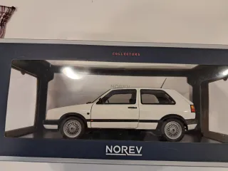 VW Golf MK2 GTI G60 Norev 1/18 Blanco