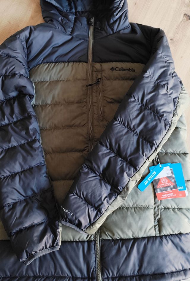 Chaqueta Columbia Powder Lite II Negro/Verde