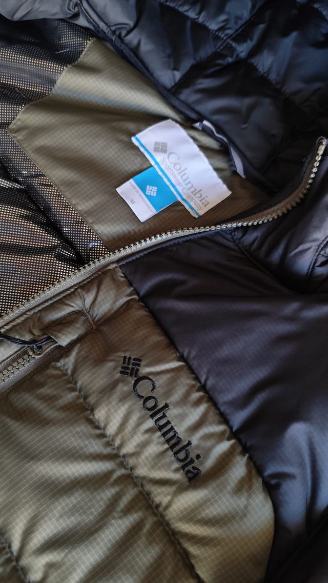 Chaqueta Columbia Powder Lite II Negro/Verde