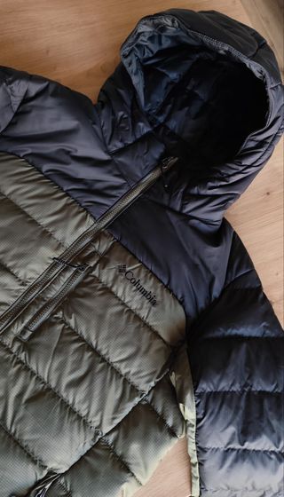 Chaqueta Columbia Powder Lite II Negro/Verde