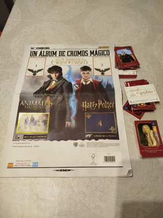 Álbum Cromos Harry Potter 
