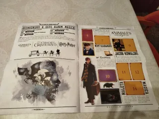 Álbum Cromos Harry Potter 
