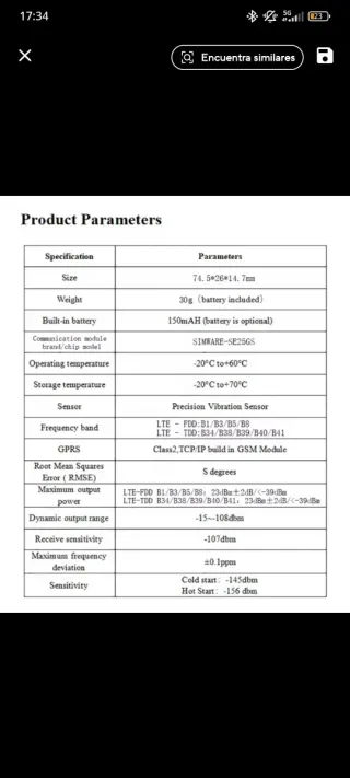 Localizador GPS Coche/Moto
