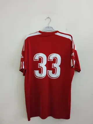 Camiseta Adidas fútbol Roja Original