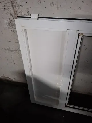 Puerta mosquitera  blanca