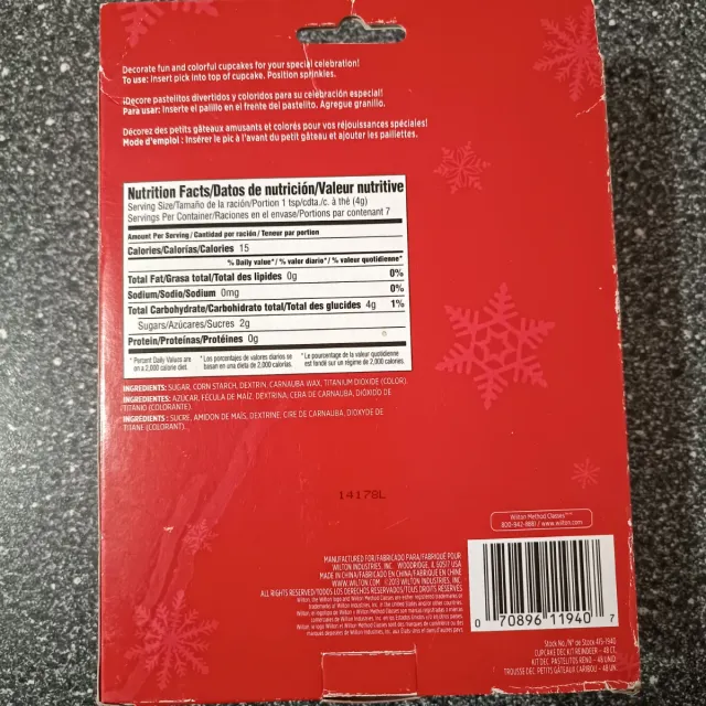 Kit decorazione cupcake renna natalizia Wilton