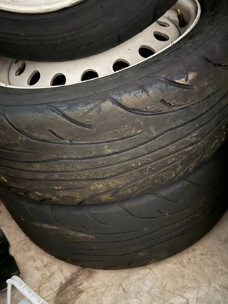 Llantas C5 15 con Semislicks Nankang