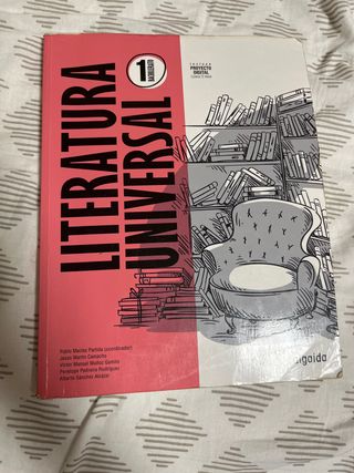 libro de primero de bachillerato de literatura