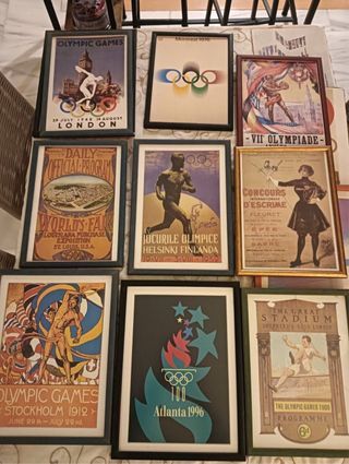 Reproducciones Carteles Juegos Olímpicos Varios Añ