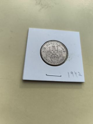 Gran Bretaña 5 monedas 1 chelín plata escu escocés
